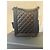 Borsa Chanel Boy Medium in pelle d'agnello nera Nero - vista 2