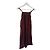 Christian Dior burgunderrotes plissiertes Seidenmaxikleid Bordeaux