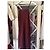 Christian Dior burgunderrotes plissiertes Seidenmaxikleid Bordeaux - Ansicht 3