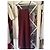 Christian Dior burgunderrotes plissiertes Seidenmaxikleid Bordeaux - Ansicht 4