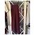 Christian Dior burgunderrotes plissiertes Seidenmaxikleid Bordeaux - Ansicht 6