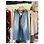Jeans a Gamba Larga Christian Dior Blu - vista 3