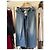 Jeans a Gamba Larga Christian Dior Blu - vista 7