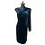Thierry Mugler Mugler Green Cut Out Samtkleid