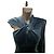 Thierry Mugler Mugler Green Cut Out Samtkleid - Ansicht 4