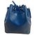 Louis Vuitton Noé in pelle Epi blu - vista 5