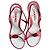 Chanel Ladybug Slingback Sandalen Rosa Pink