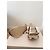 Sandali con zeppa Givenchy Marshmallow in gomma dorata D'oro - vista 5