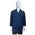 Autre Marque Blazer CASEY/CASEY in misto lino blu navy Blu scuro - vista 2