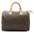 Louis Vuitton Vintage Monogram Canvas Speedy 30 Handtasche Duffle Bag Braun