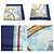 Sciarpa in seta vintage Hermès Blu Vive le Vent 1992 Toutsy Bourthoumieux - vista 5