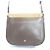 Autre Marque Leder-Schultertasche SAZABY LRA-02 Braun Weiß Beige - Ansicht 2