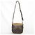 Autre Marque Leder-Schultertasche SAZABY LRA-02 Braun Weiß Beige - Ansicht 4