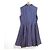 Kenzo Lamé-Jacquard-Kleid Blau - Ansicht 2
