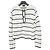 Autre Marque Massimo Dutti Grobstrick-Pullover mit Streifen Schwarz Aus weiß