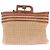Delvaux Tote "D to D" in rafia Beige