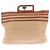 Delvaux Tote "D to D" in rafia Beige - vista 2