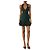 Lacoste Mini vestido verde con espalda descubierta - talla UK 6