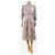 Isabel Marant Vestido midi de flores azul y blanco - talla UK 12 - vista 3