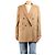 Max Mara Hellbrauner zweireihiger leichter Blazer - Größe UK 14
