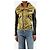 Junya Watanabe Jacquard-Kunstlederjacke in Schwarz und Grün - Größe XS - Ansicht 3