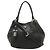 Prada Borsa 2way in pelle Vitello Daino nera Nero