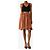 Chloé Mini-jupe portefeuille en soie rose brûlé - taille UK 8 - vue 2