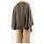 Lanvin Graue Seiden-Cape-Bluse - Größe UK 8 - Ansicht 2