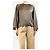 Lanvin Graue Seiden-Cape-Bluse - Größe UK 8 - Ansicht 3