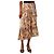 Autre Marque Falda midi estampada neutra - talla UK 6