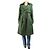 Lacoste Dunkelgrüner Nylon-Trenchcoat - Größe M