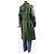 Lacoste Dunkelgrüner Nylon-Trenchcoat - Größe M - Ansicht 2