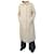 Impermeable Burberry de Gabardina Beige