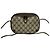 Borsa a tracolla GUCCI Old Gucci Sherry Line GG Logo Pattern in pelle Marrone Rosso Verde
