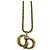 Collana Christian Dior Vintage CD Logo D'oro - vista 4
