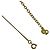 Collana Christian Dior Vintage CD Logo D'oro - vista 5
