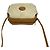 Borsa a tracolla in pelle Micro GG Gucci Marrone Beige - vista 4