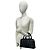 Timeless Mini borsa Boston Chanel Matelassé Coco Caviar Skin Nero - vista 2