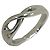 Tiffany & Co. Silver Infinity Band Ring Silvery