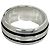 Tiffany & Co Anello Tiffany Grooved Double Line in Argento 925 - vista 5