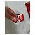 Louis Vuitton x Supreme Monogram Gürtel Rot Weiß - Ansicht 2