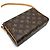 Borsa a tracolla Louis Vuitton Recital da donna Marrone - vista 4