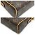 Borsa a tracolla Louis Vuitton Recital da donna Marrone - vista 7
