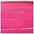 Cartera larga de piel de becerro granulada rosa Chanel - vista 7