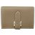 Hermès Hermes Bearn Mini Business Card Holder Taupe
