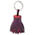 Hermès Hermes Carmen Leather Keychain in Orange and Purple  - view 2