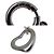 Collana Open Heart in platino e diamanti Tiffany & Co. - vista 7