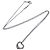 Collana Open Heart in platino e diamanti Tiffany & Co. - vista 8