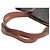 Céline Borsa Tote da donna Celine 194542 Triomphe Marrone - vista 5