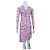 Isabel Marant Etoile Isabel Marant Étoile Jadiya Kleid Pink Weiß Blau Lila